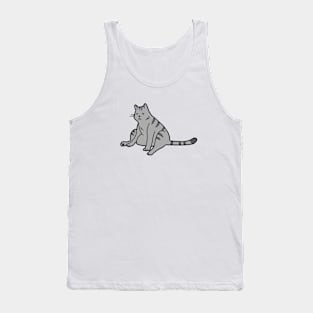 Slouchy Cat Tank Top